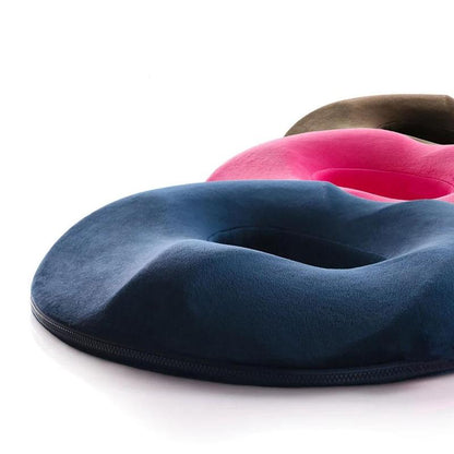 Haven Donut Pillow - Memory Foam Coccyx Cushion for Tailbone Pain Relief