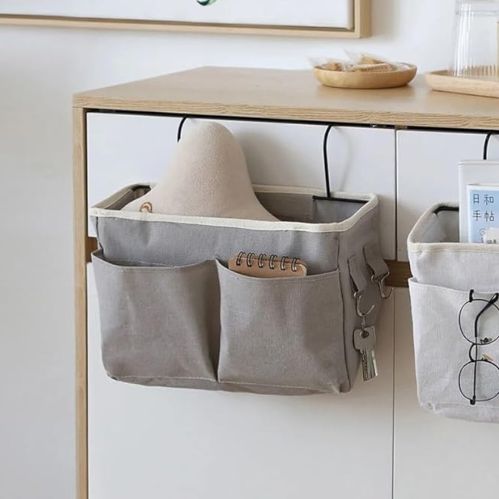 Haven Hanger Organizer - Durable Fabric, Multi-Pocket Design