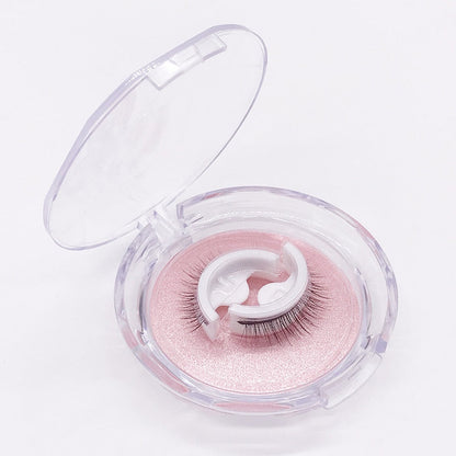 Self-Adhesive False Eyelashes No Glue Heat-Activated Reusable Lash Strips Natural Volume Long Styles Easy Apply 3-Second Hold Washable