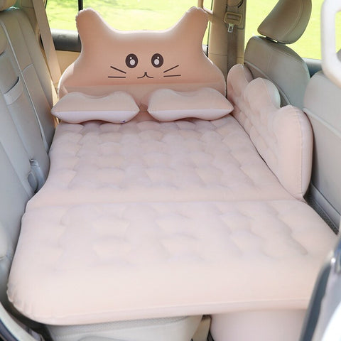 Comfort Pet | Inflatable Cat Car Back Seat Bed with Plush Pillow | Safe Travel Solution for Kids