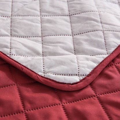 Quilted Furniture Throw Protector with Anti-Slip Backing for Couches and Sofas – Water-Resistant Padded Slipcover for Pet Owners, Living Roo