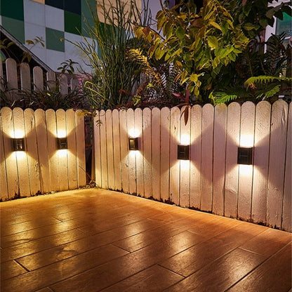 Solar LED Step Lights for Outdoor Stairs, Deck Railing & Fence Posts – Waterproof Auto-On Dusk-to-Dawn Path Lighting for Patio, Yard &