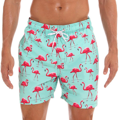 Men's Quick-Dry Swim Trunks with Drawstring, Lightweight Mesh-Lined Boardshorts for Beach & Pool