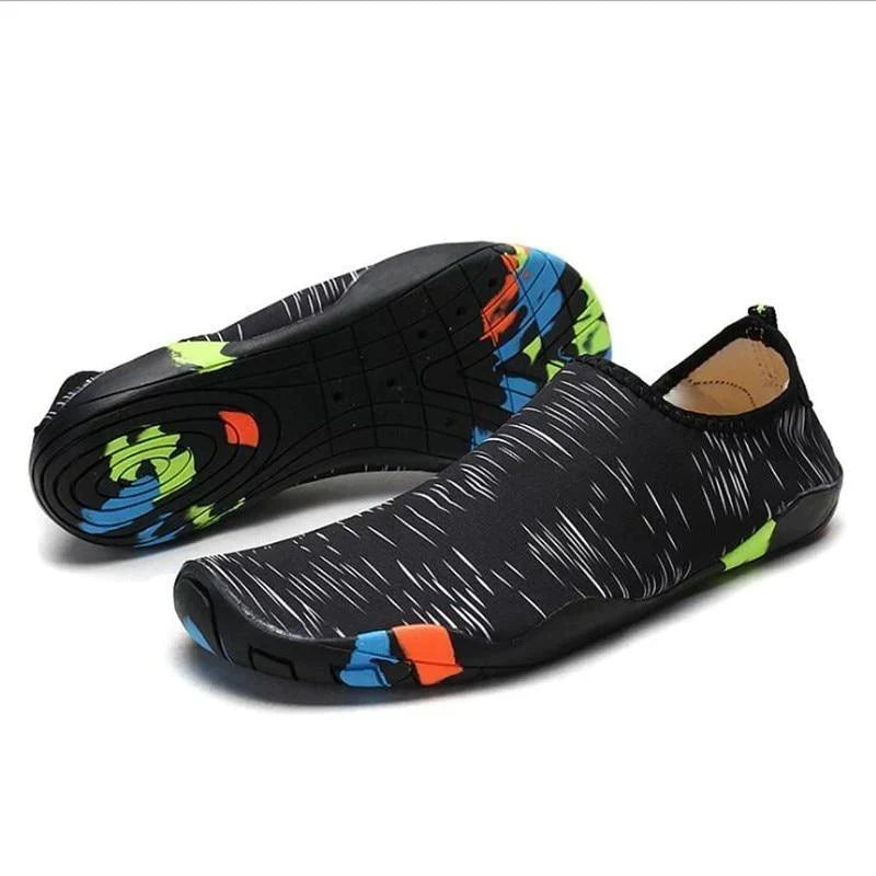 Quick-Dry Water Shoes for Swimming, Beach & Water Sports | Lightweight Aqua Socks with Drainage Holes & Anti-Slip Sole | Barefoot Wet