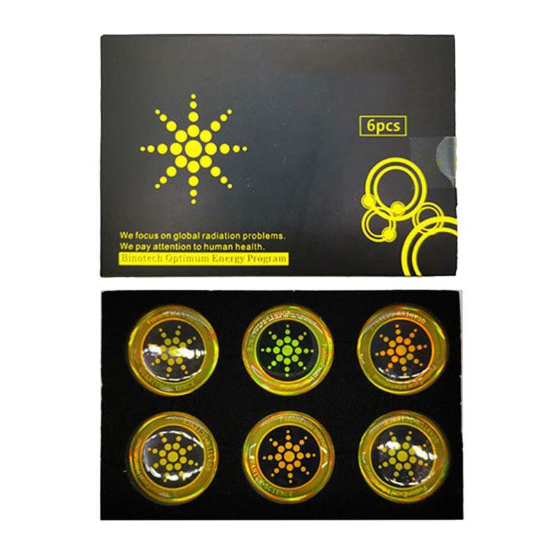 EMF Radiation Blocking Stickers for Cell Phone, Router & Electronics – 6-Pack Shield for Home & Office