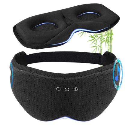 DreamGuard | Bluetooth 3D Sleep Mask with Light Blocking & Breathable Fabric | Perfect Eye Protector for Office Naps
