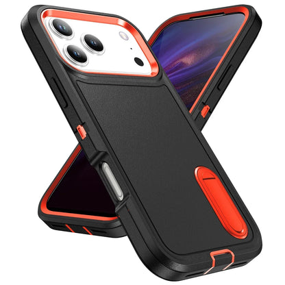 Rugged iPhone Case with Kickstand & Reinforced Corners for 14-17 Series | Drop Protection Armor Cover