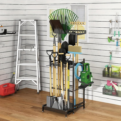 Sturdy Metal Tool Organizer for Outdoor Spaces