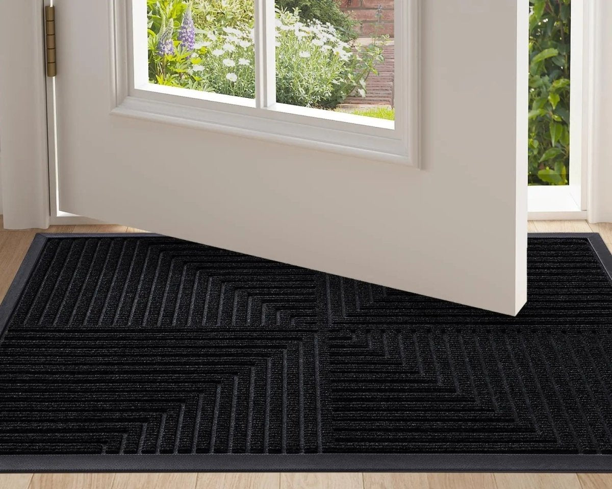 Mud Mat for Entryway, Heavy Duty Non Slip Floor Mat for High Traffic Areas, Waterproof Door Mat for Indoor Entrance