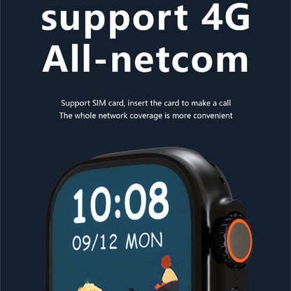 Hello Watch Series | Smart Watch with AMOLED Display & 4G Connectivity | Ultra-Slim Design for Seamless Access