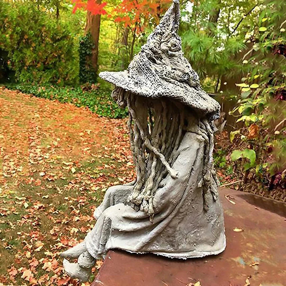 Mystic Witch™ - Solar-Powered Statue Light