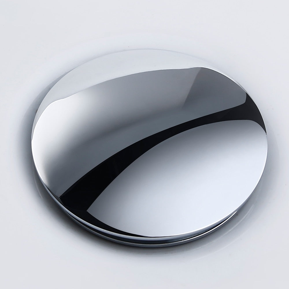 Vessel Sink Drain Assembly with Pop-Up Stopper for Modern Bathrooms – Overflow & Non-Overflow Configurations
