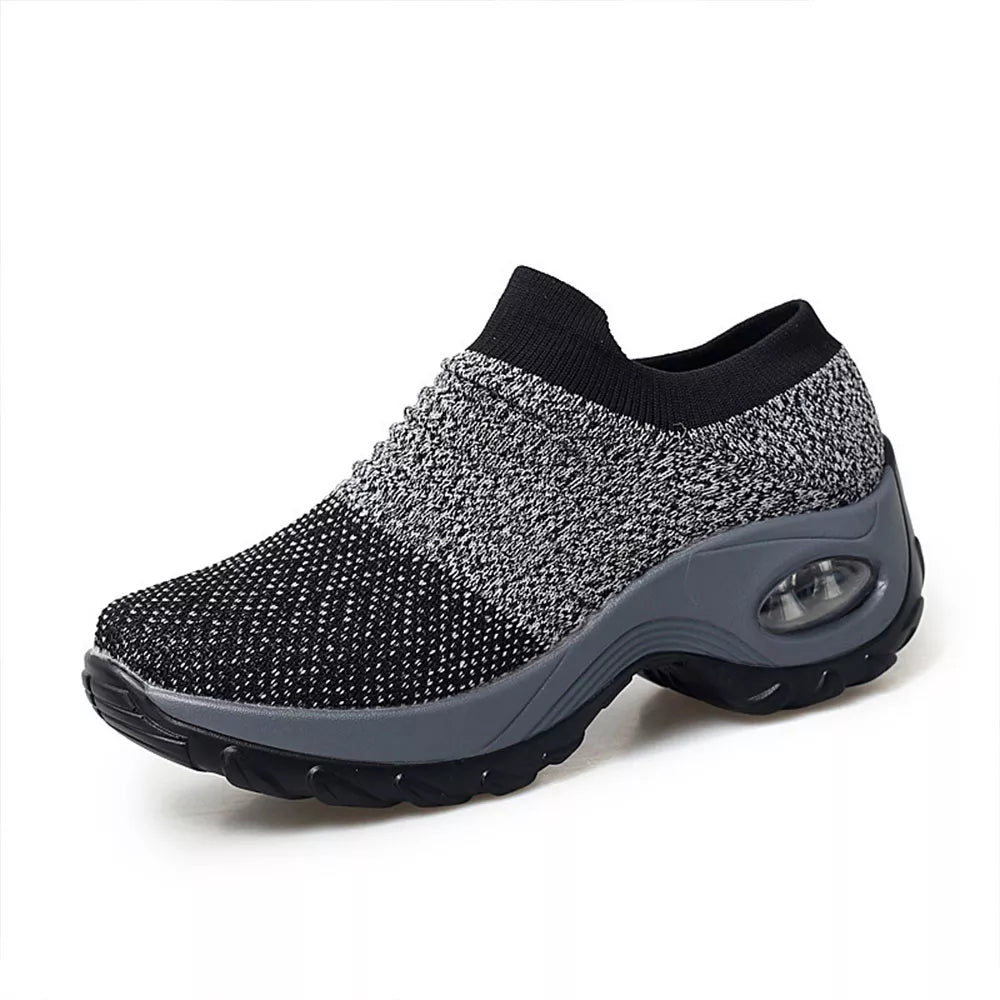 Women's Air-Cushion Orthopedic Sneakers for All-Day Comfort & Support – Shock Absorbing Athletic Walking Shoes with Enhanced Stability