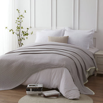 Luxurious Cooling Blanket | Multi-Layered Muslin Cotton for Breathable Summer Comfort