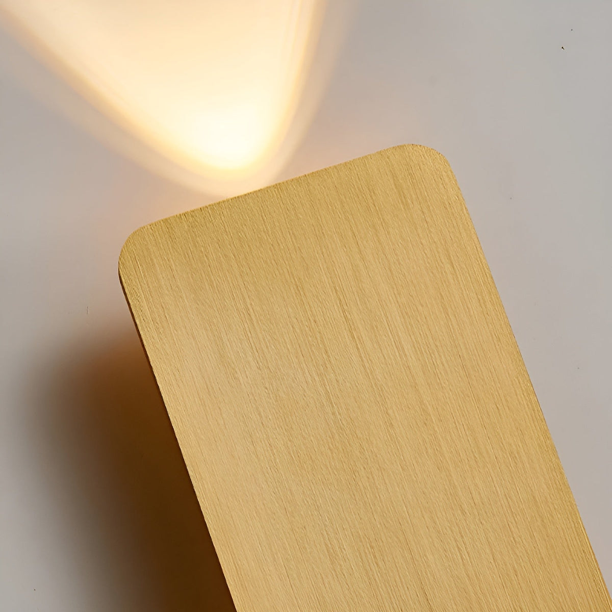 Rectangular Aluminum Sconce 6W Bidirectional Indoor Accent Light for Hallways Bedrooms Living Rooms