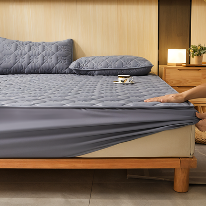 Ortekor SOFTLURE | Moisture-Wicking Cotton-Polyester Bedding Set for All-Season Comfort