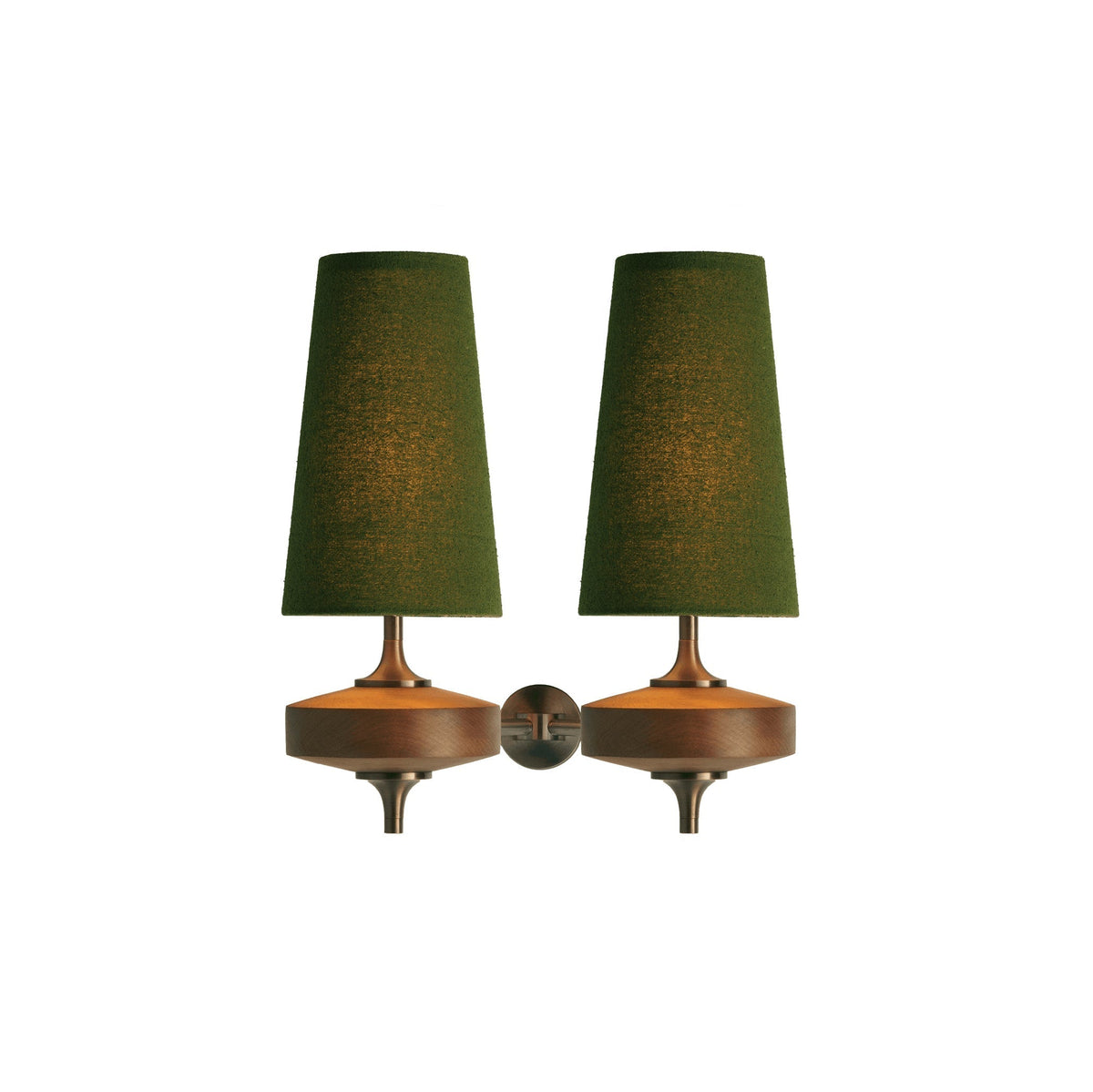 Dual Fabric Sconce Light Fixture Wooden Frame Indoor Lighting Bedroom Hallway Accent Warm Glow 14 in Wide E12 E14 Socket Hardwired Modern Ho