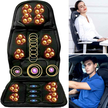 Comfort Oasis | Heated Massage Cushion with Customizable Settings | Ergonomic Design for Ultimate Relaxation
