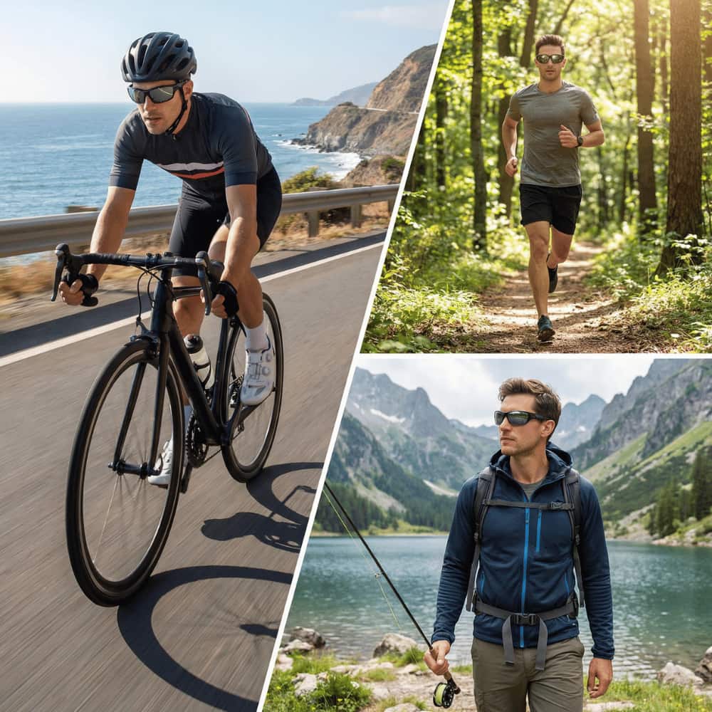 Premium Polarized Men's Sport Sunglasses