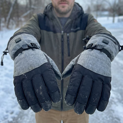Warm Touch Insulated Gloves with Adjustable Heat Settings