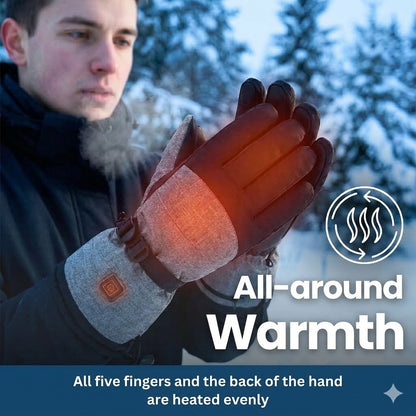 Warm Touch Insulated Gloves with Adjustable Heat Settings