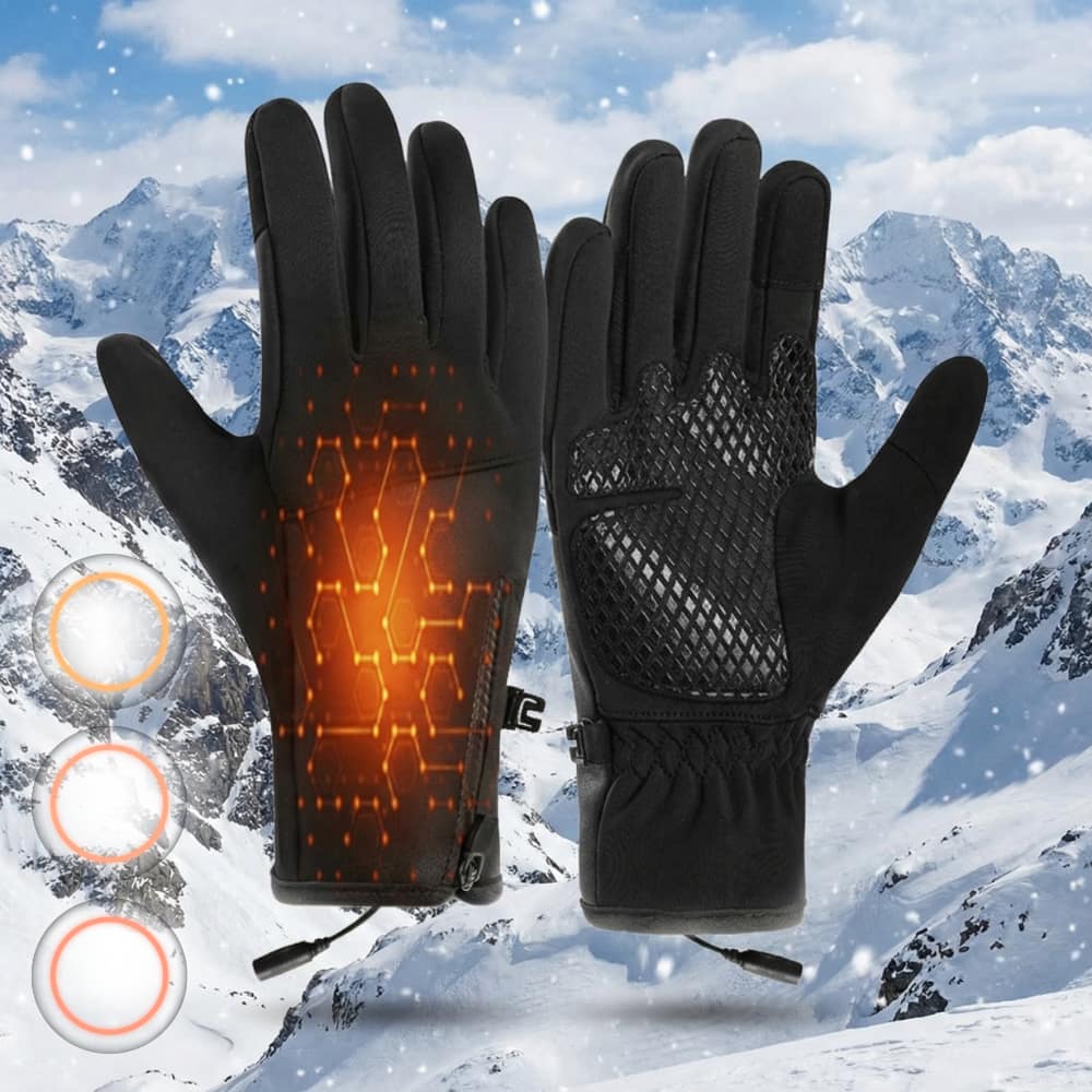 Warm Rechargeable 3-Setting Heated Gloves