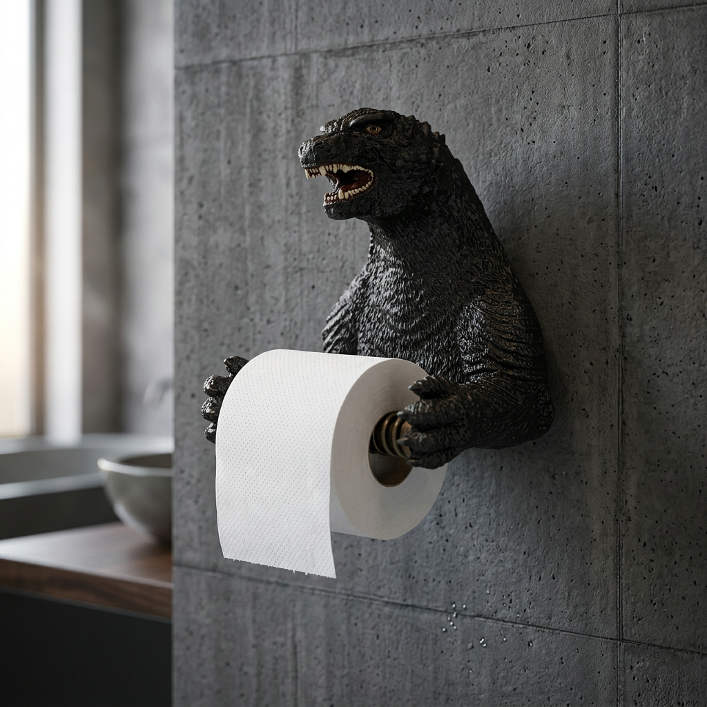 Rollzilla™ - Monster Toilet Paper Holder