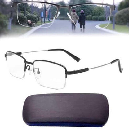 Smart Progressive Glasses with Auto Focus and Blue Blocker