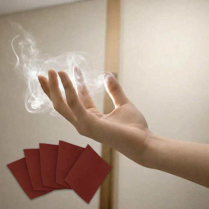 Finger Smoke Effect Kit 3.1 in Visual Illusion Paper for Magic Shows Content Creation Close-Up Tricks 5-Piece Performance Set