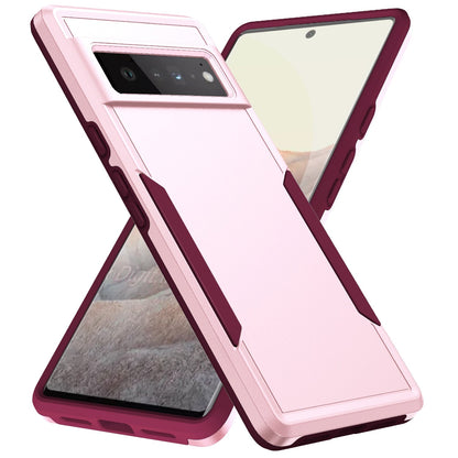Rugged Protective Case for Google Pixel – Shock-Absorbing Armor Shell with Wireless Charging, Raised Edges, Anti-Fingerprint Finish