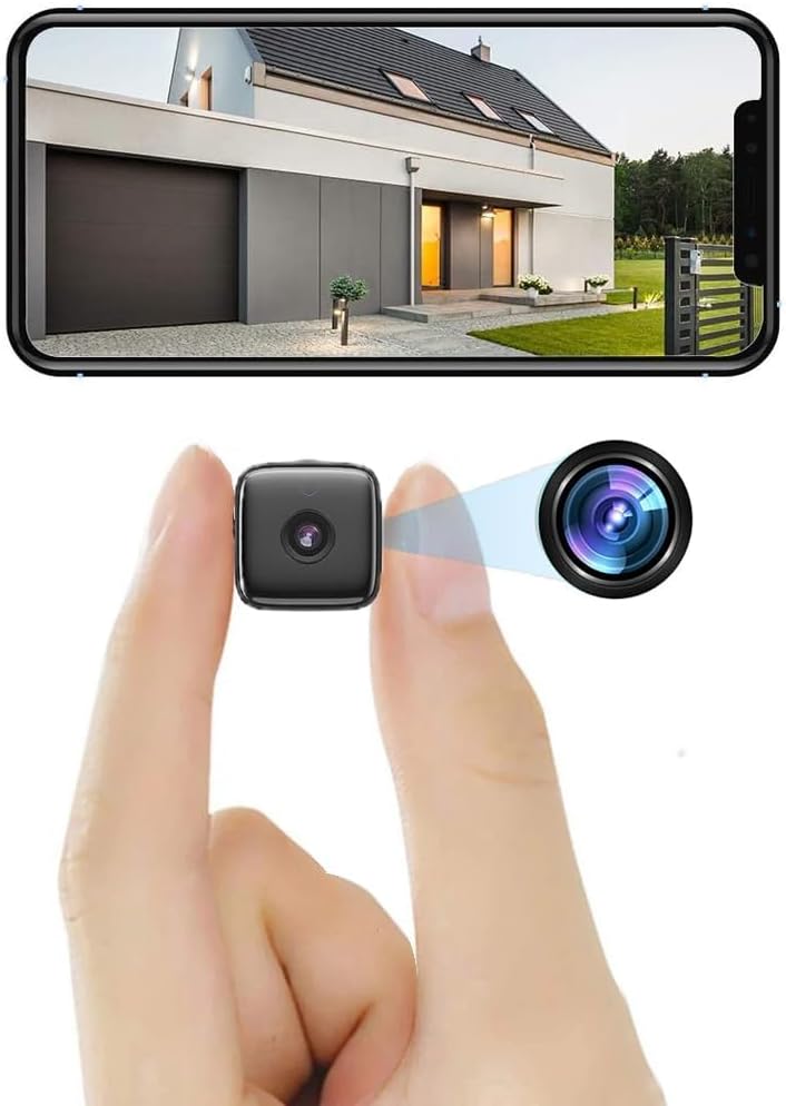 Indoor Security Camera with Night Vision & Motion Alerts | WiFi App-Enabled Wireless Home Monitor for Bedrooms, Nurseries & Living Spaces