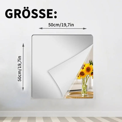 Innovative Mirror Window Film | Shatterproof Self-Adhesive PET Film for Safe Reflection