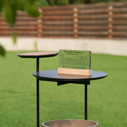 Innovative Periodic Table Display with Real Elements & Integrated Lighting | Stunning Decor for Scientific Enthusiasts