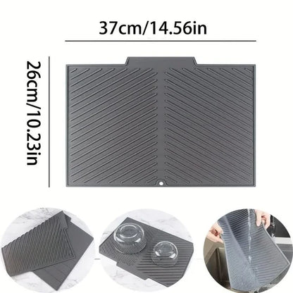 SMARTDRAIN – Silicone Kitchen Mat for Efficient Dish Drying