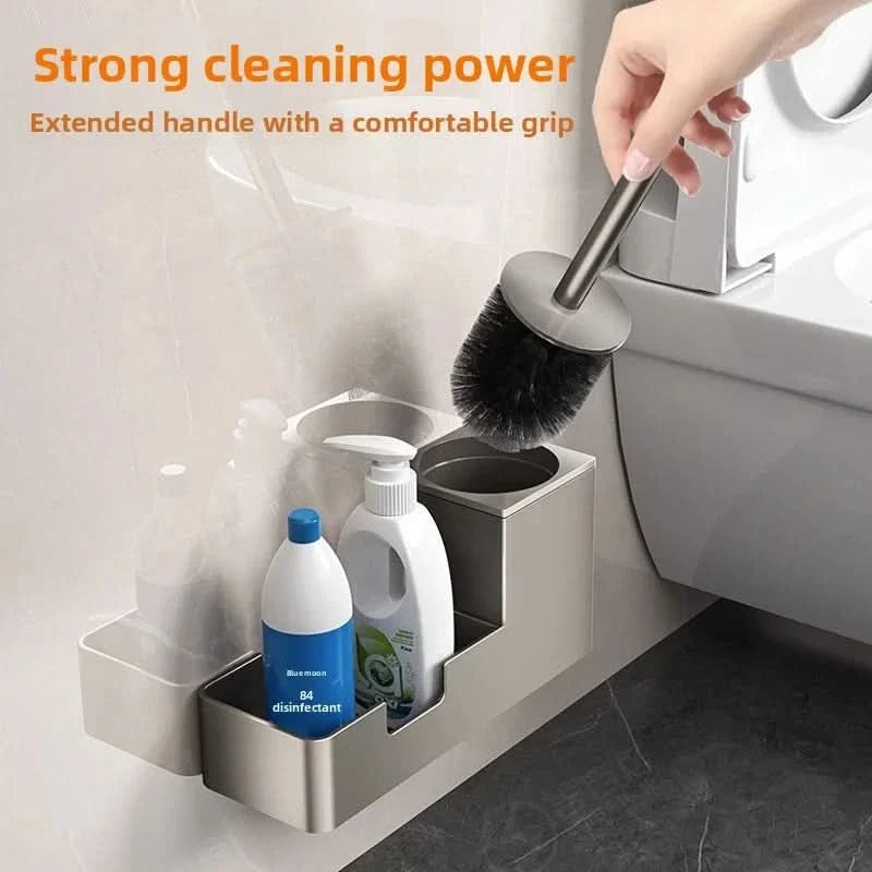 SCRUBFLOW – Dead-End Cleaning Toilet Brush for Everyday Bathroom Care