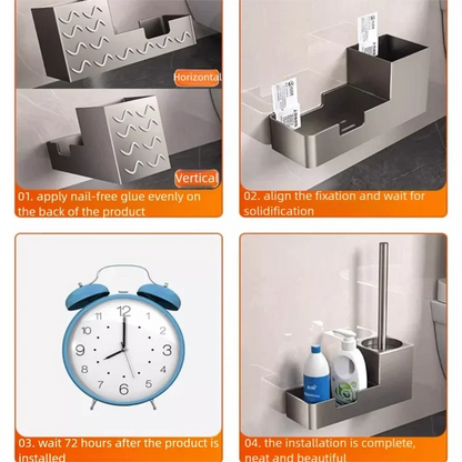 SCRUBFLOW – Dead-End Cleaning Toilet Brush for Everyday Bathroom Care