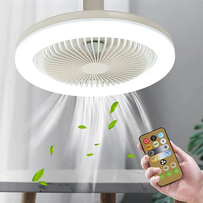 Innovative | Low Profile Ceiling Fan with Light & Remote Control | Modern Design for Versatile Cooling