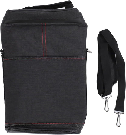 Insulated Wine Tote Bag for 2 Bottles with Adjustable Strap | Durable Canvas Carrier for Safe Travel