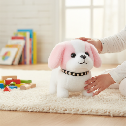 Interactive Robot Dog Toy with Walking & Barking Action for Engaging Play
