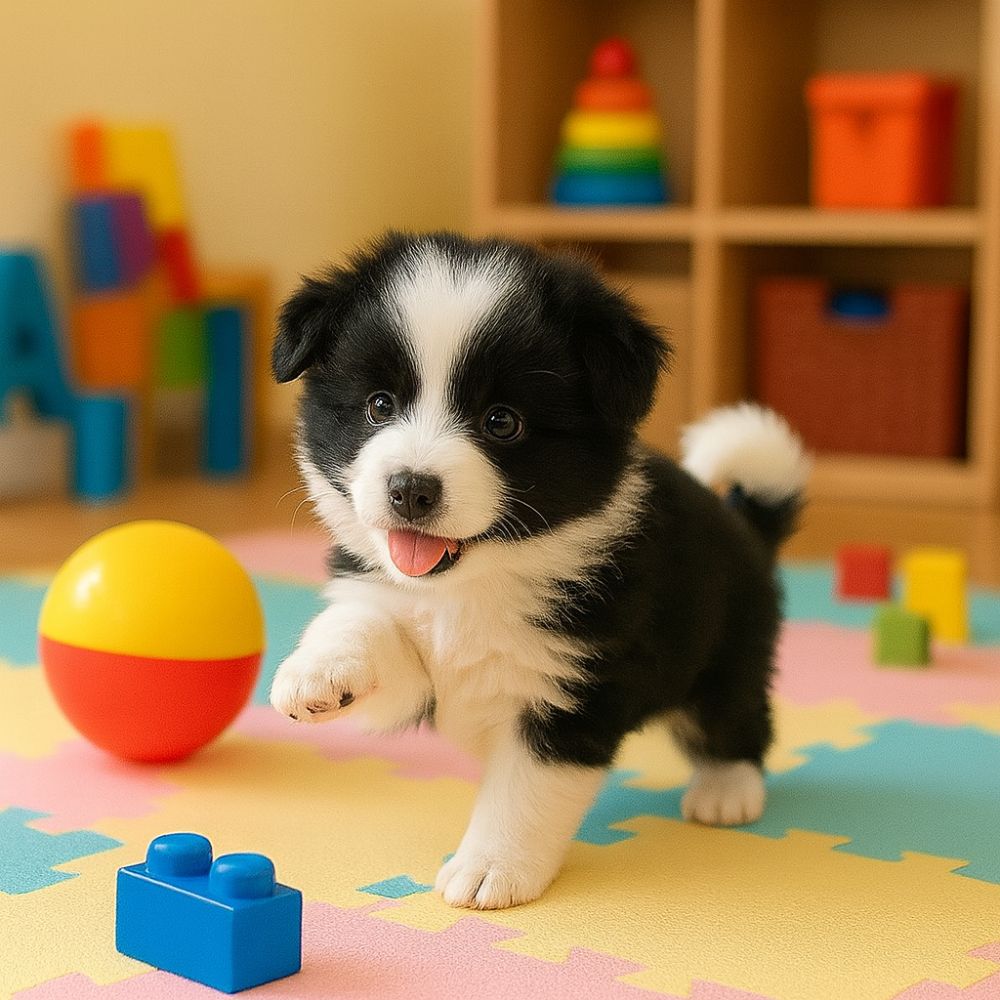 Robot Dog Toy, Interactive Robot Puppy Toy for Kids that Walks and Barks with Wagging Tail, Realistic Plush Robotic Dog