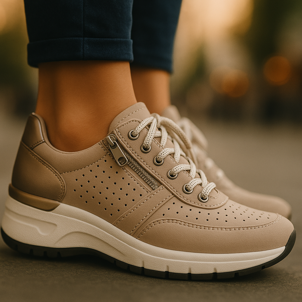 Women's Orthopedic Walking Shoes with Arch Support and Cushioned Sole for All-Day Comfort | Lightweight Breathable Sneakers for Daily Use