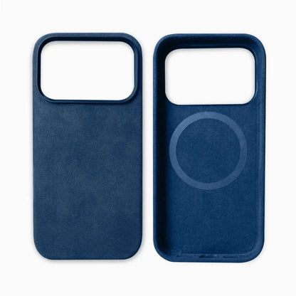Premium Suede-Feel iPhone Case with Shock Absorption for 13-17 Series – Soft-Touch Protective Cover