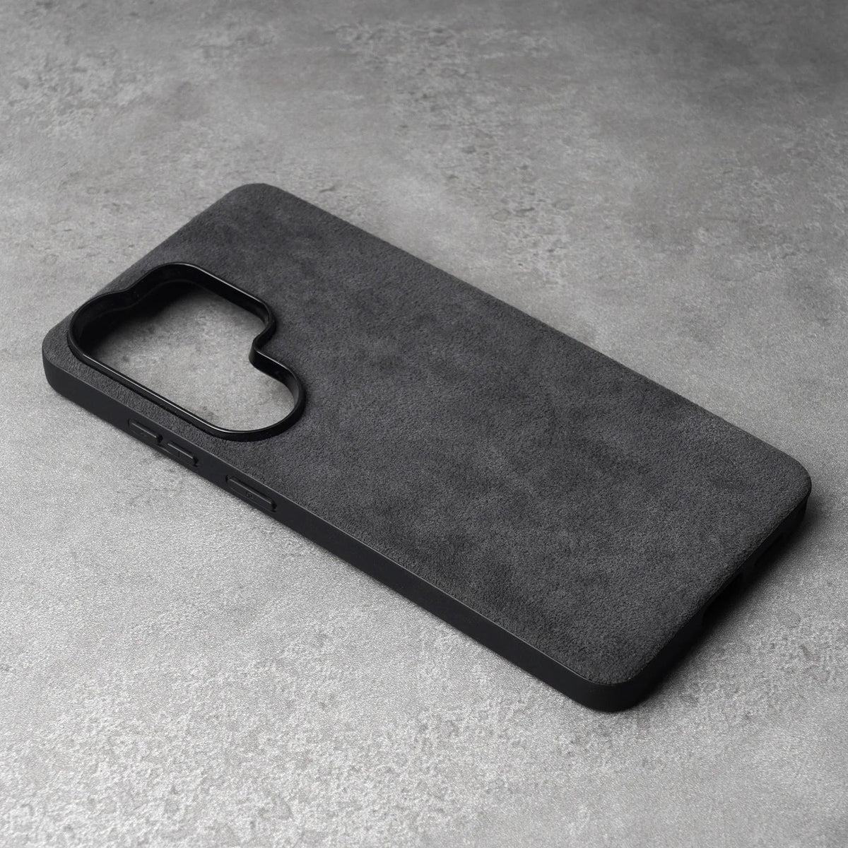 Samsung Galaxy Phone Case Luxe Suede-Alternative Material Slim Fit Protective Cover for S21 S22 S23 S24 S25 S26 Note 20