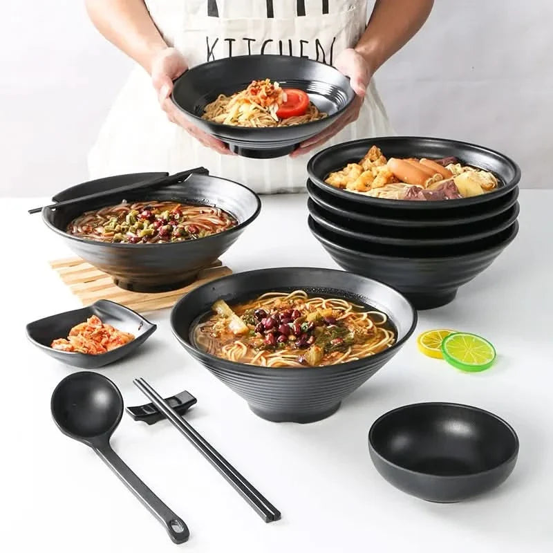 RAMENLIVA – Japanese Style Noodle Bowl for Soup & Salads