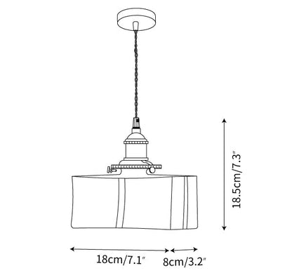 JewelGlass | Elegant Modern Glass Pendant Light Fixture for Kitchen