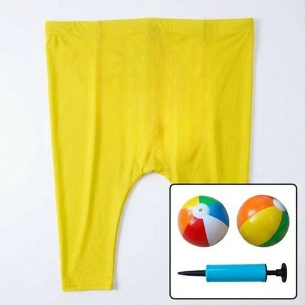 Oversized Wearable Catch-Basket Party Activity for Kids Adults Family Gatherings Backyard Indoor Outdoor Fun with Inflatable Balls Hand Pump