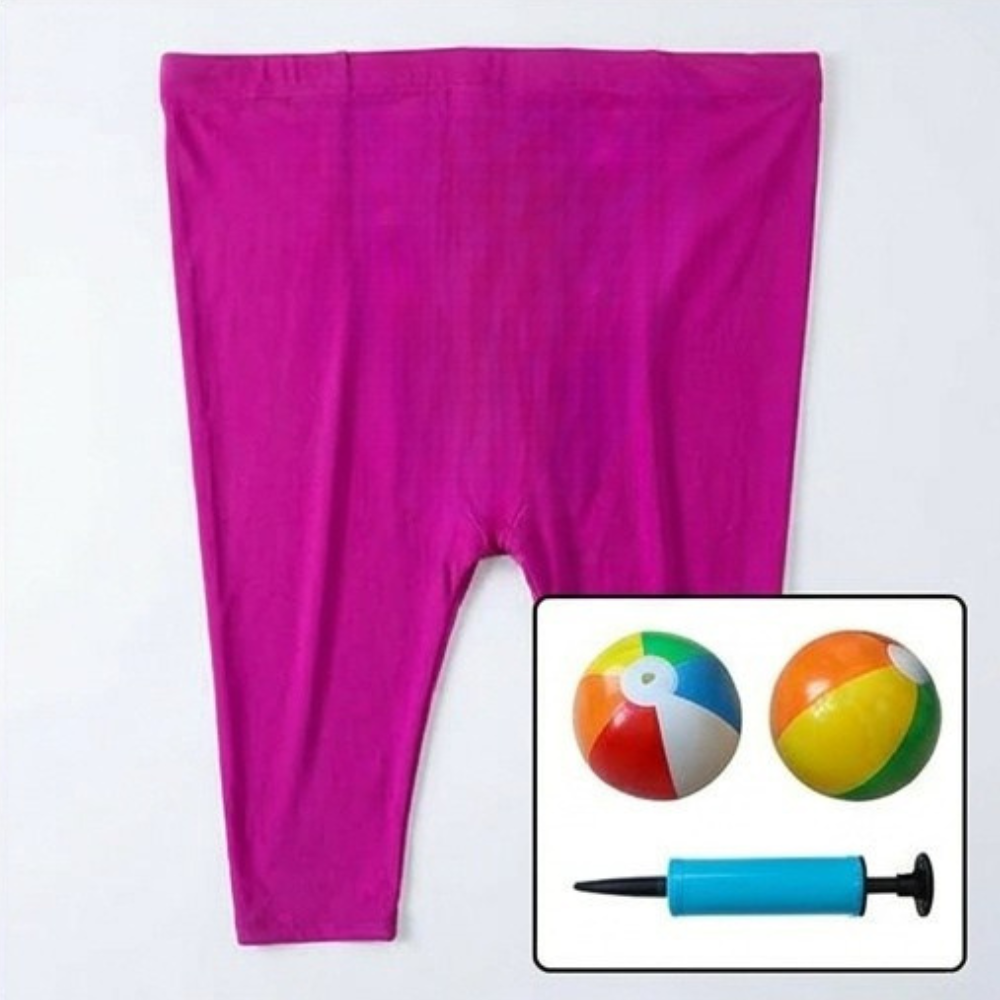 Oversized Wearable Catch-Basket Party Activity for Kids Adults Family Gatherings Backyard Indoor Outdoor Fun with Inflatable Balls Hand Pump