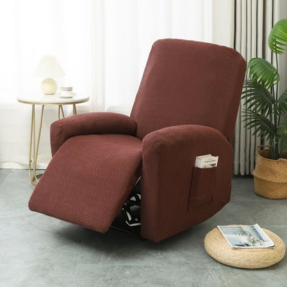 Juno Recliner Chair Cover - Soft Microfiber with Pocket, Fitted Protection