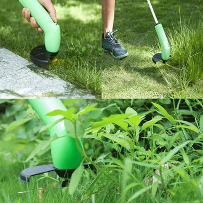 Cordless Handheld Grass Edger Trimmer with Telescoping Handle for Garden Edges, Fence Lines & Tight Corners | Battery-Powered Lightweight De