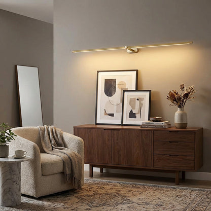 Rechargeable LED Picture Light 27 Inch Battery Operated Art Display Fixture Wireless Remote Dimmable Accent Sconce for Bedroom Hallway Galle